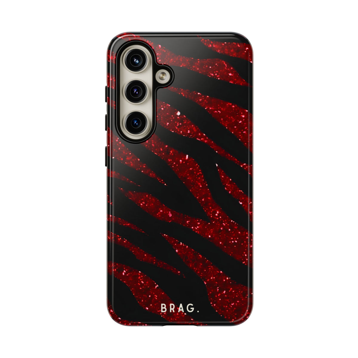 Red Tiger Tough Phone Case – Shockproof Protective iPhone Cover