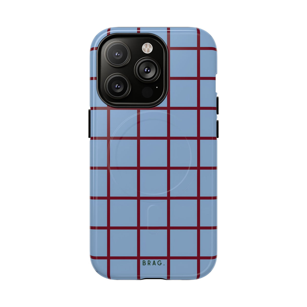 Checkerboard Romance MagSafe Tough Phone Case — Magnetic Protective Cover