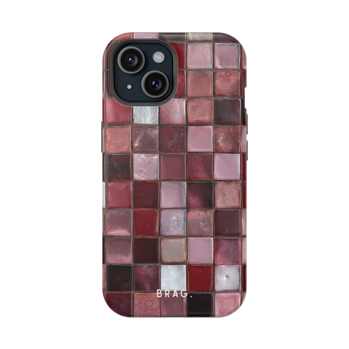 Cherry Tile Magnetic Impact-Resistant Phone Case