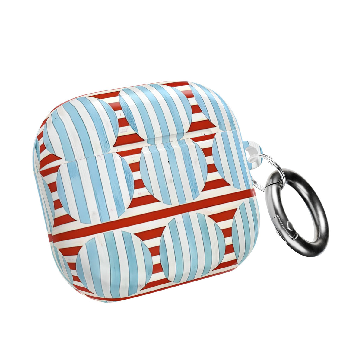 Riviera Stripe AirPod Case – Slim Protective Charging Case