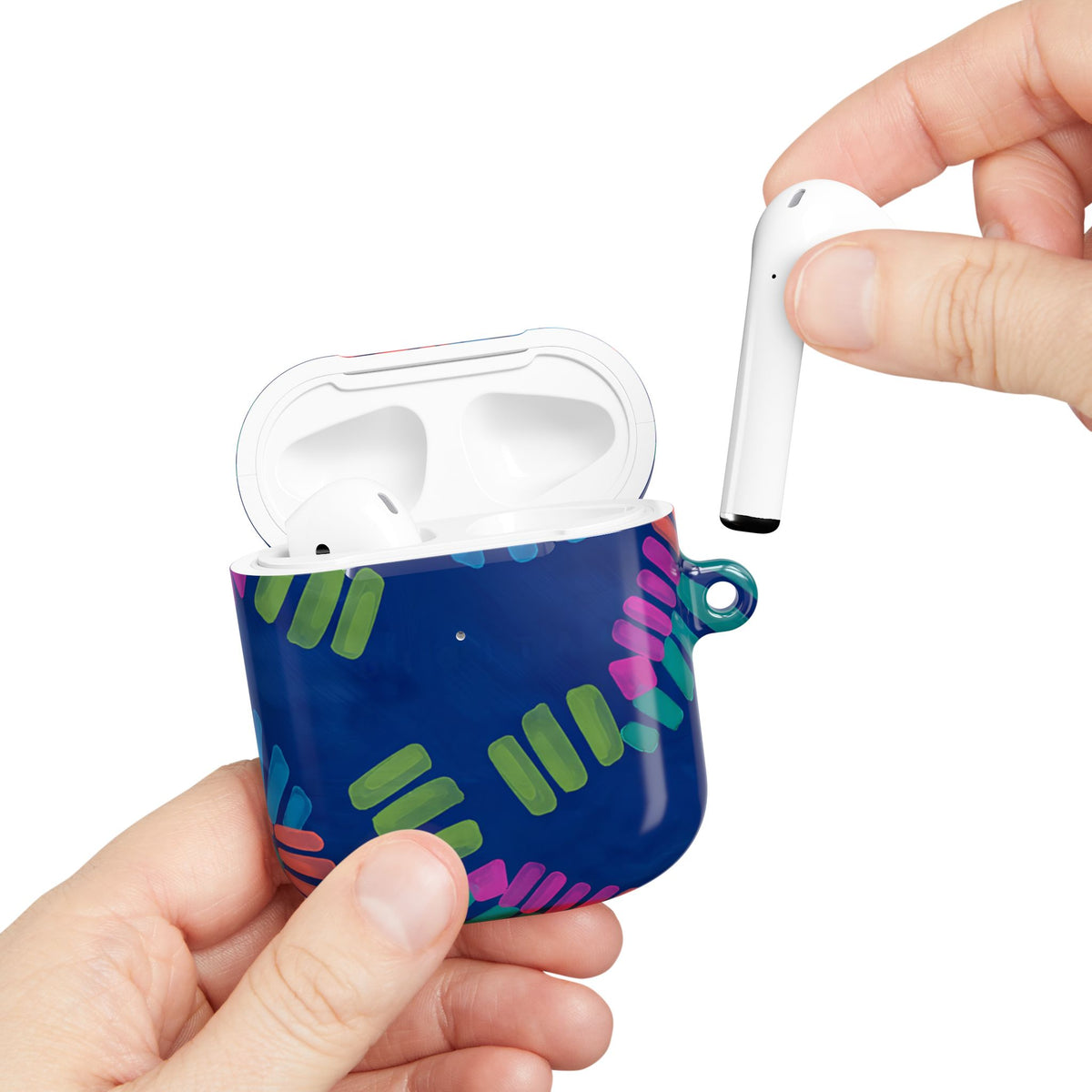 Blue palm AirPod Case – Slim Protective Charging Case