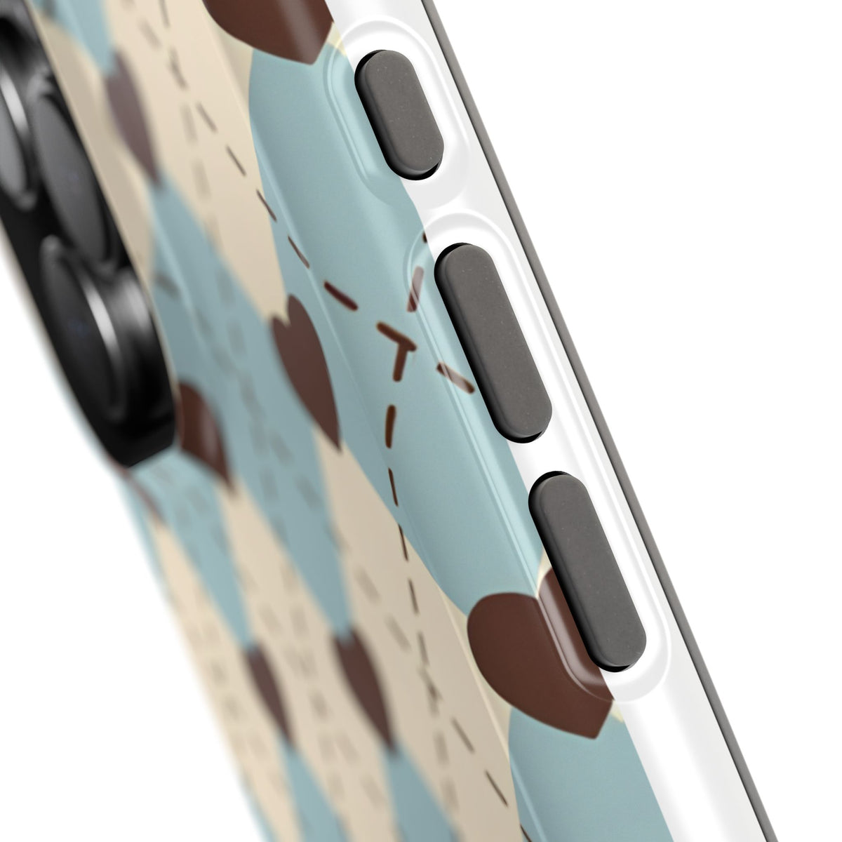 Sweetheart Plaid Magnetic Impact-Resistant Phone Case