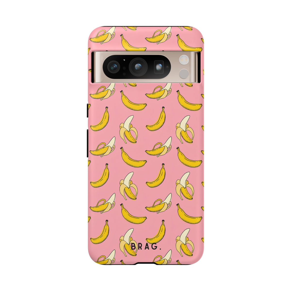 Banana Blush Tough Phone Case – Shockproof Protective iPhone Cover