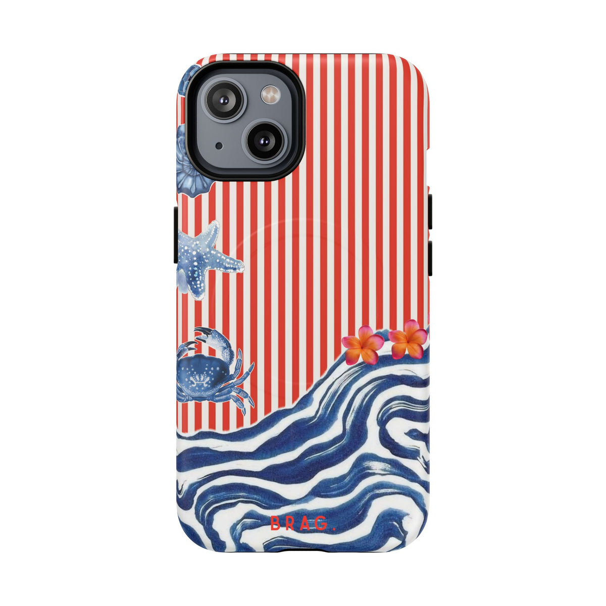Riviera Postcard MagSafe Tough Phone Case — Magnetic Protective Cover