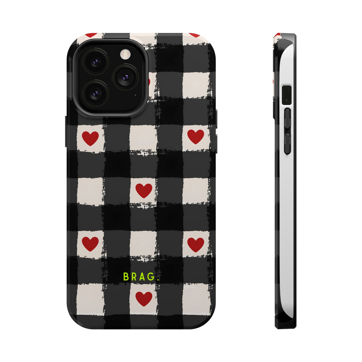 Lucky Heart Magnetic Impact-Resistant Phone Case