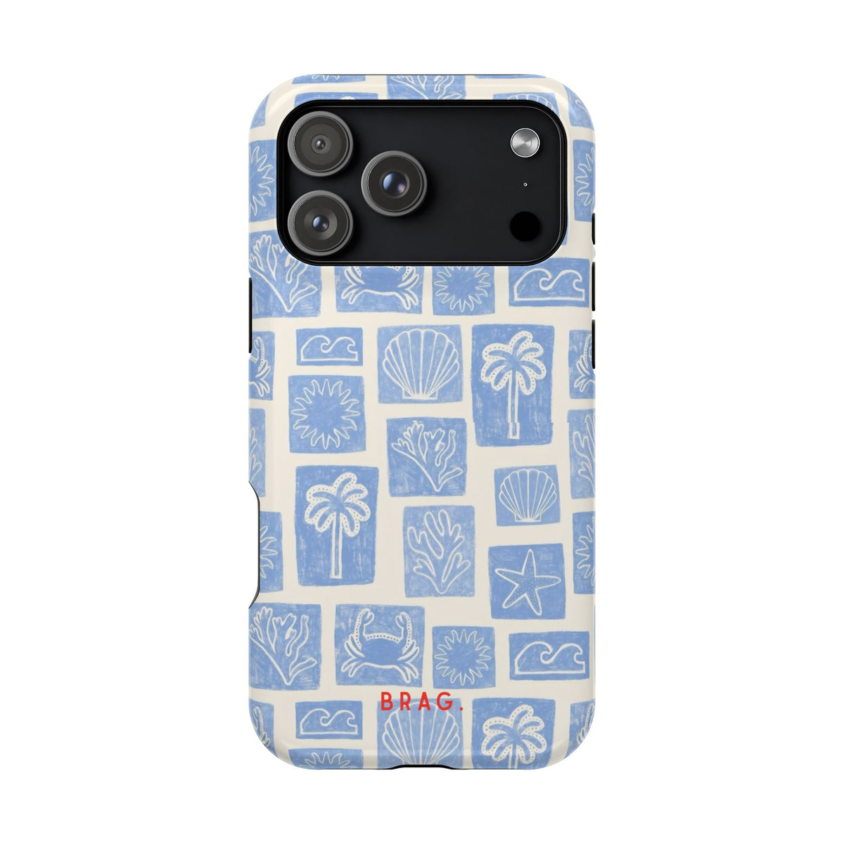 Azure Tiles Magnetic Impact-Resistant Phone Case