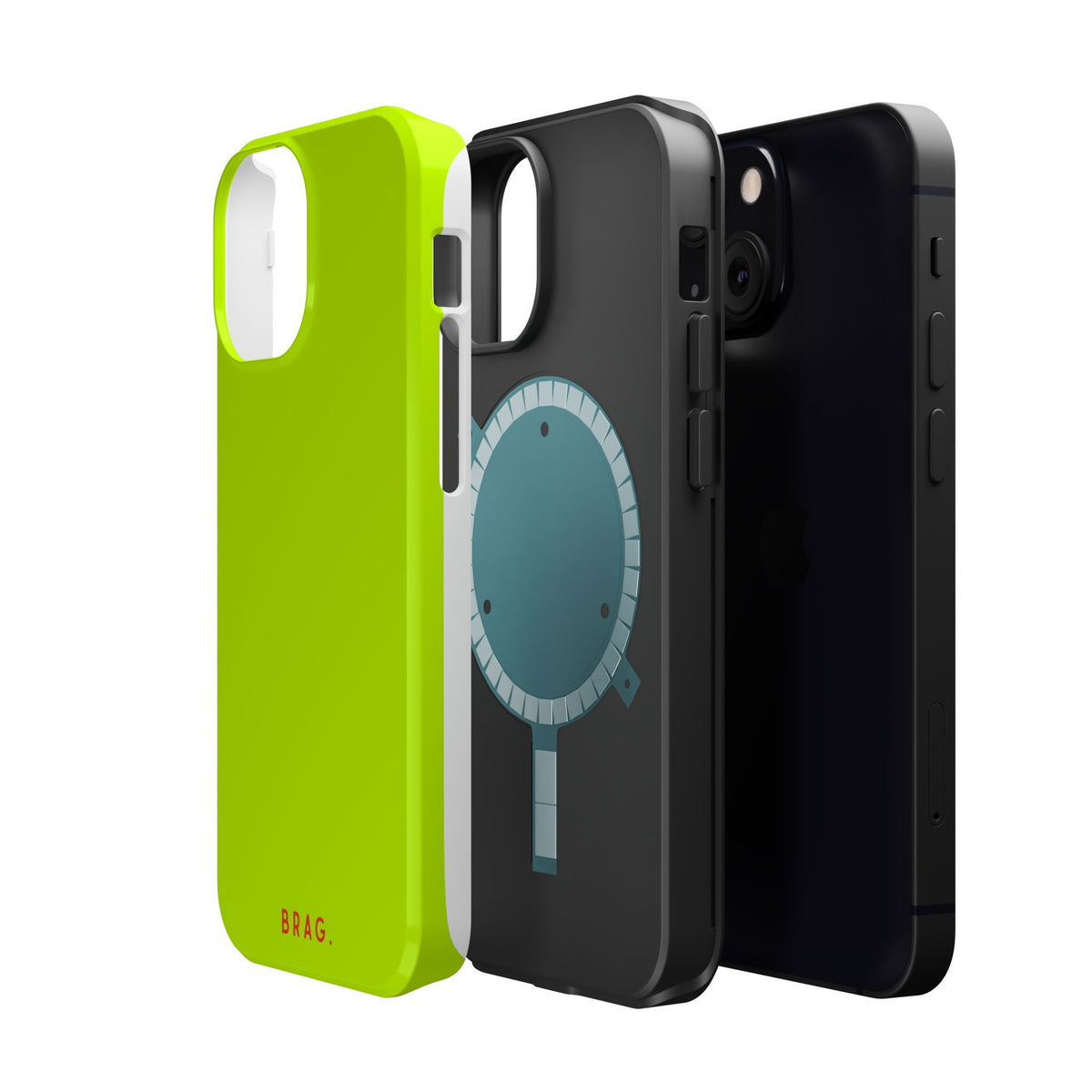 Brag Neon Magnetic Impact-Resistant Phone Case