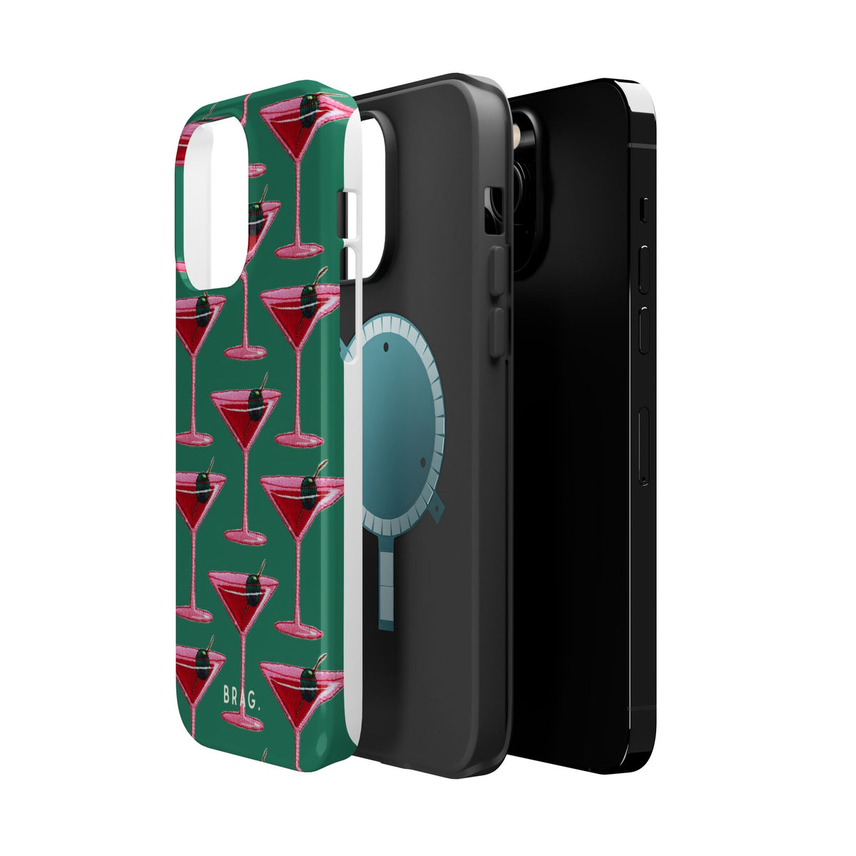 Pink Martini Magnetic Impact-Resistant Phone Case