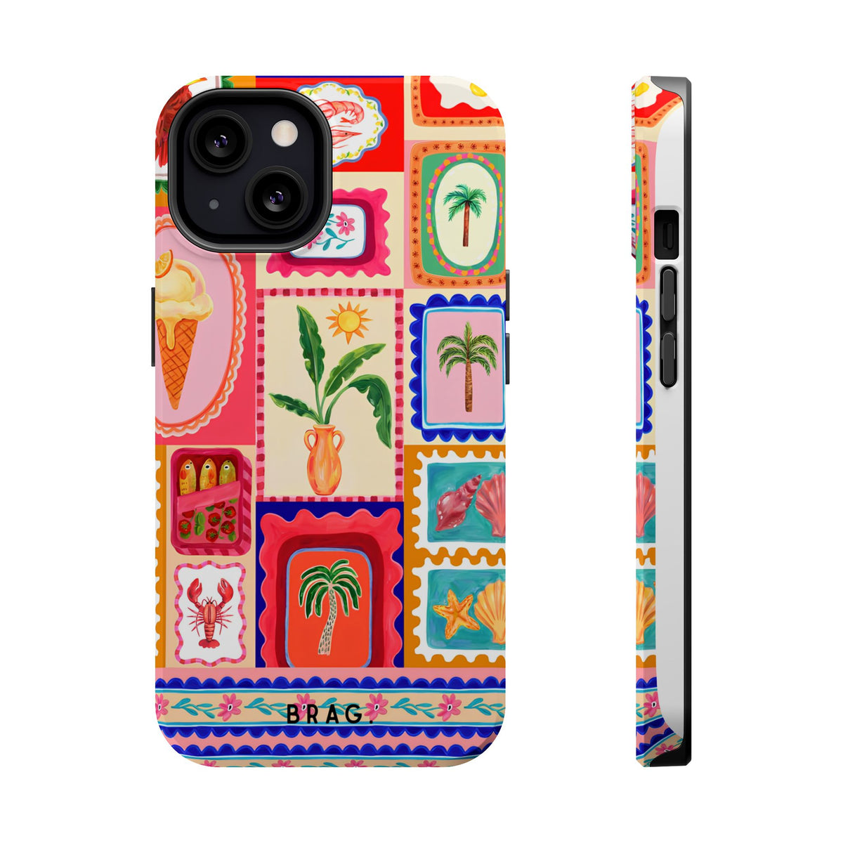 Postcard Magnetic Impact-Resistant Phone Case
