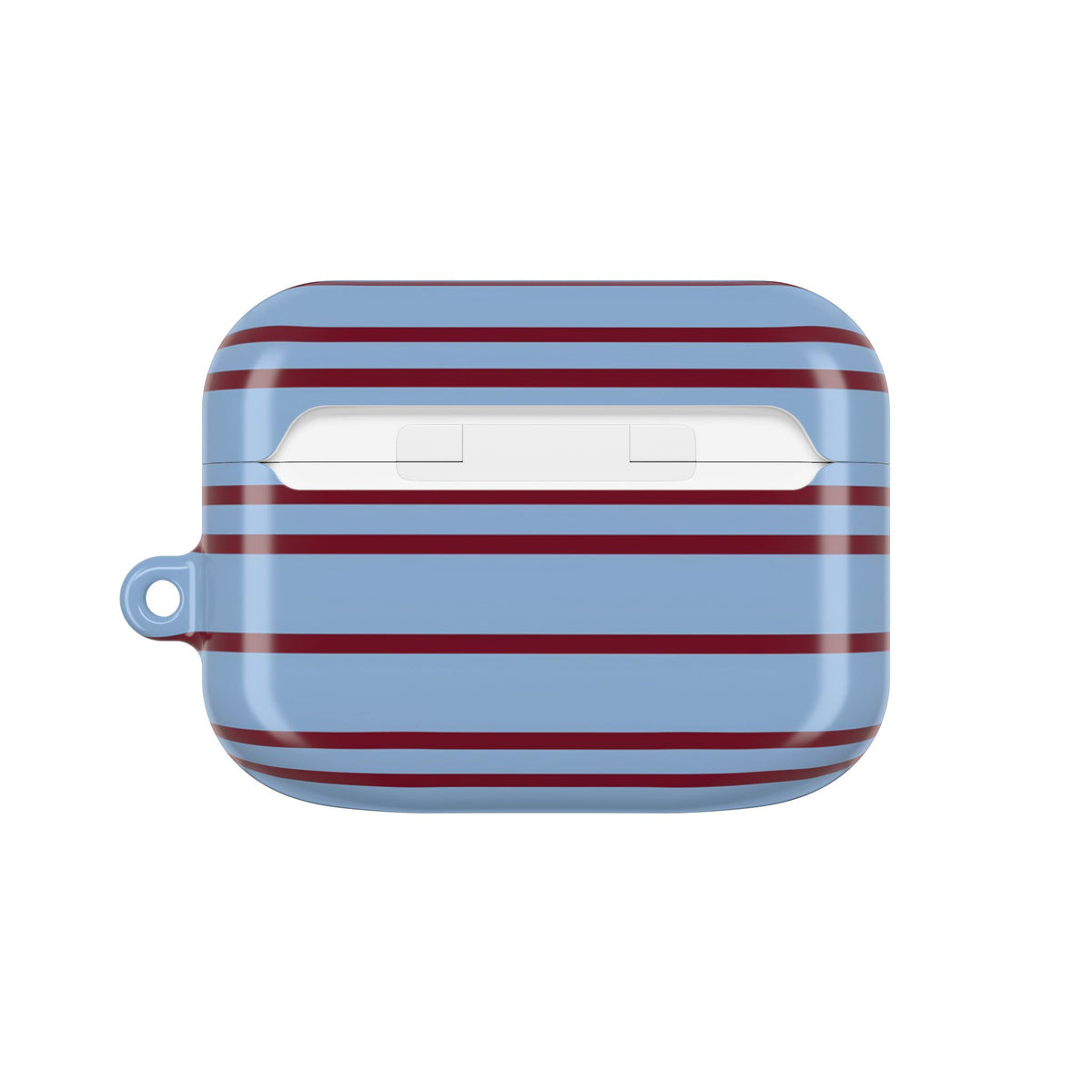 Nautical Stripe AirPod Case – Slim Protective Charging Case