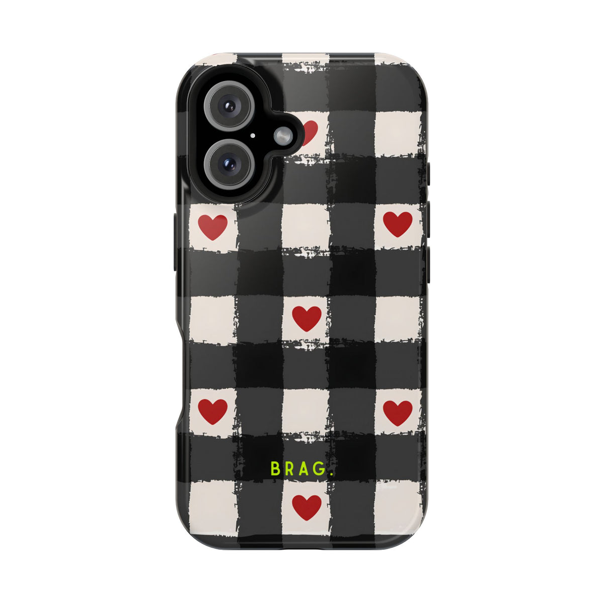 Lucky Heart Magnetic Impact-Resistant Phone Case