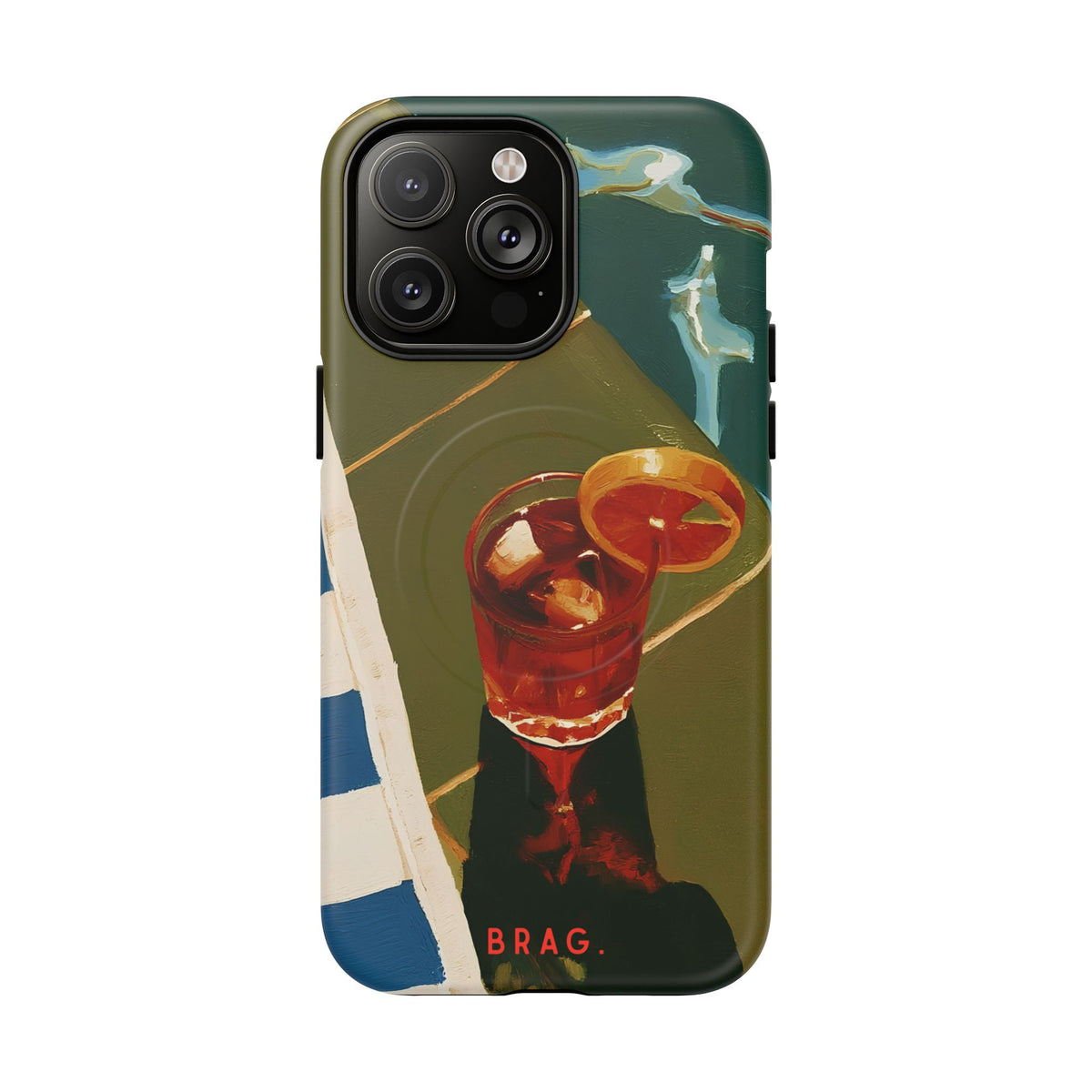 Aperol Hour MagSafe Tough Phone Case — Magnetic Protective Cover