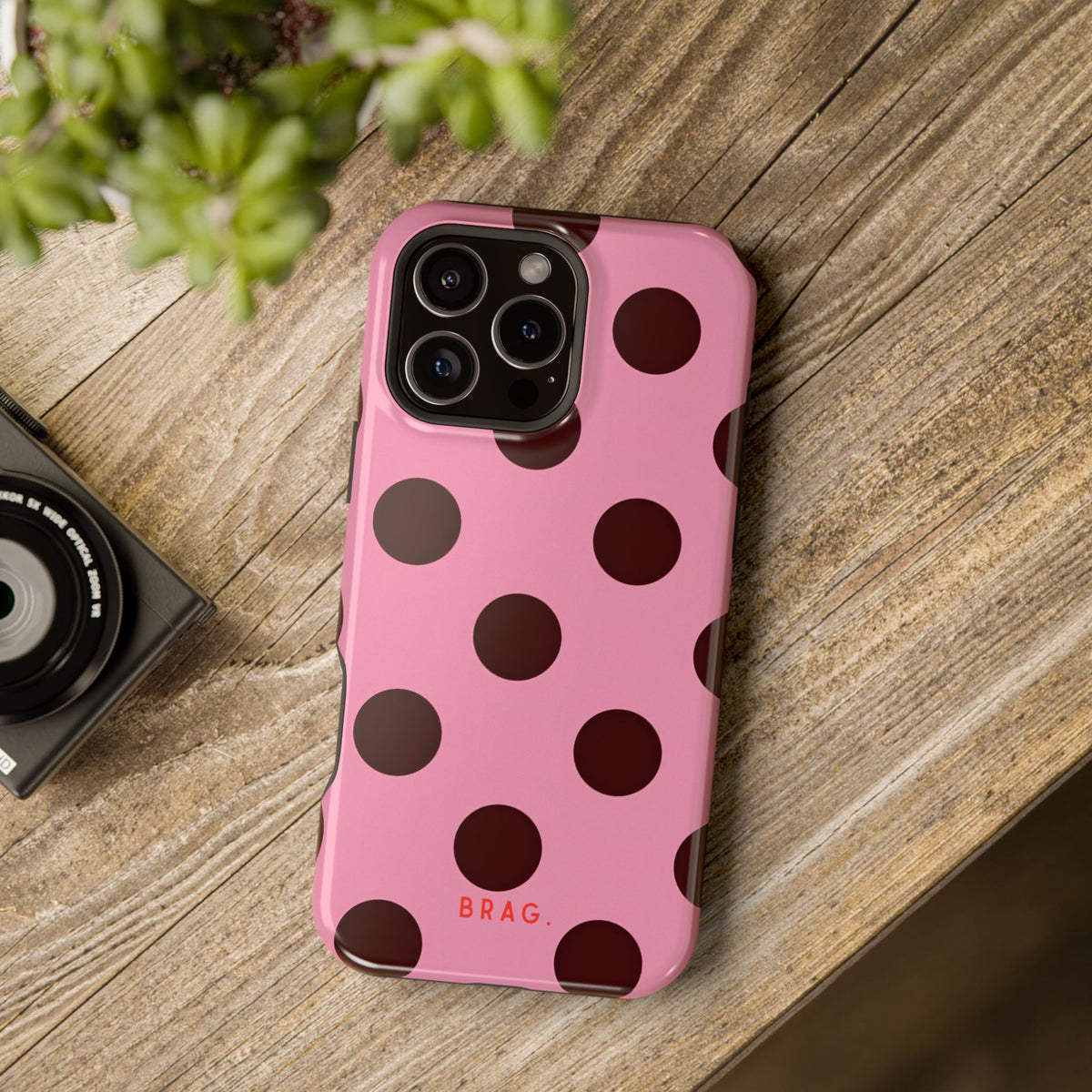 Candy Dot Magnetic Impact-Resistant Phone Case