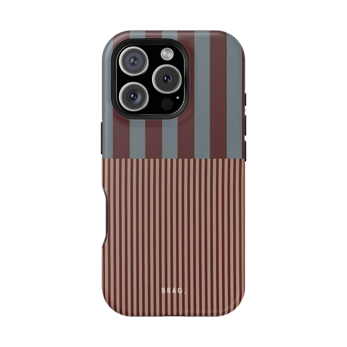 Candy Stripe Magnetic Impact-Resistant Phone Case