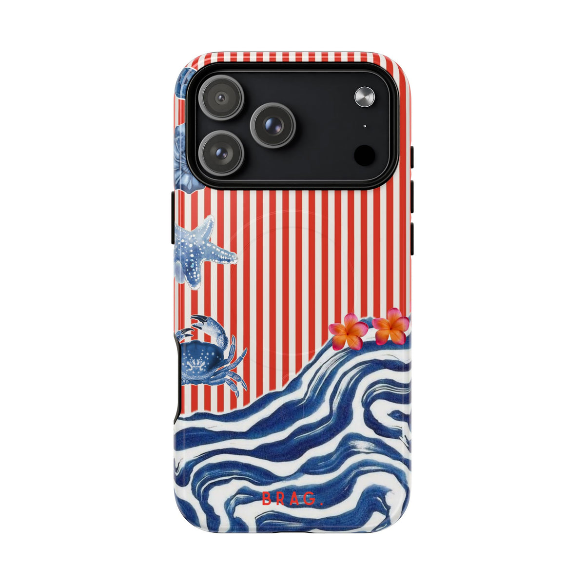 Riviera Postcard MagSafe Tough Phone Case — Magnetic Protective Cover