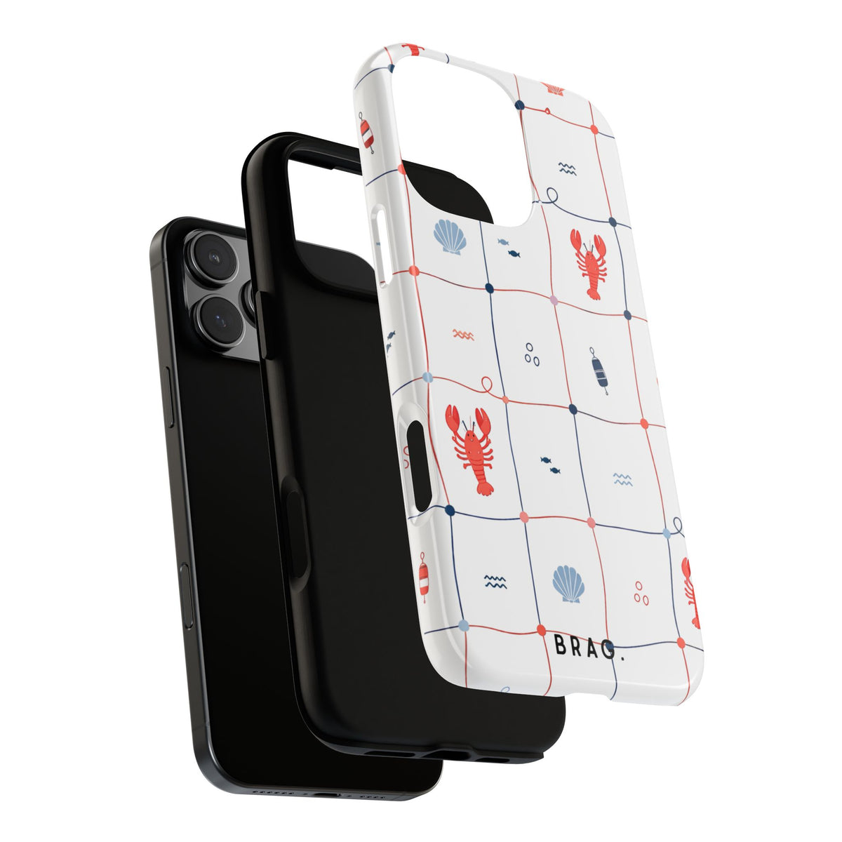 Lobster Cafe Tough Phone Case – Shockproof Protective iPhone Cover