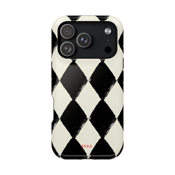 Ivory Harlequin Magnetic Impact-Resistant Phone Case
