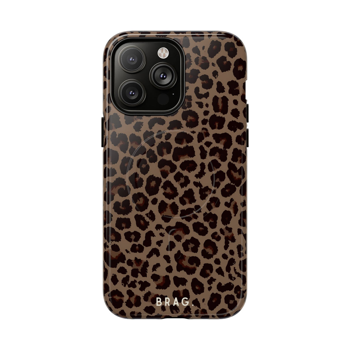 Dusky Leopard MagSafe Tough Phone Case — Magnetic Protective Cover