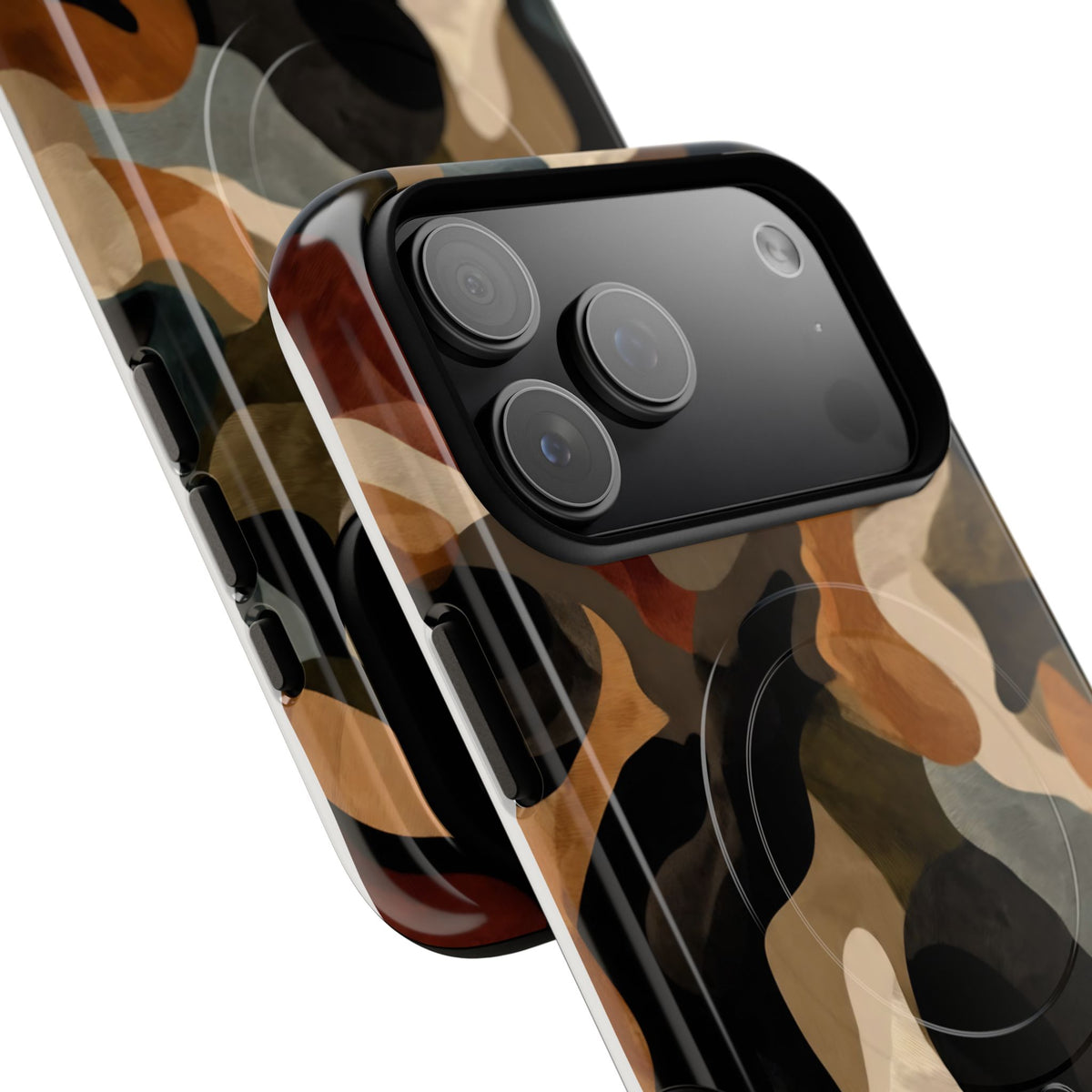 Desert Camo MagSafe Tough Phone Case — Magnetic Protective Cover
