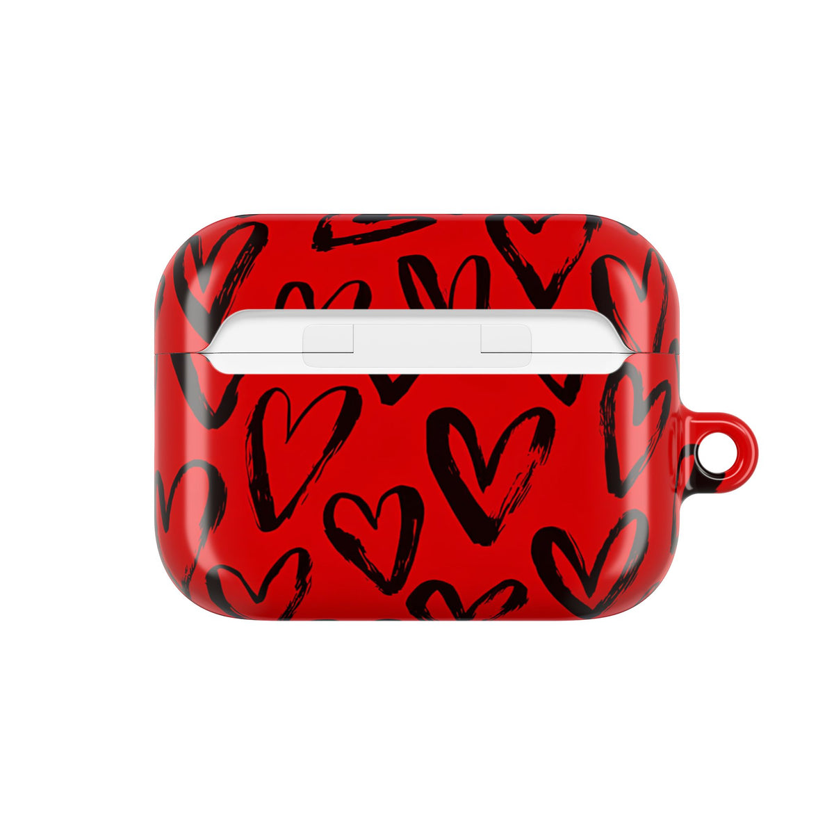 Fire heart AirPod Case – Slim Protective Charging Case