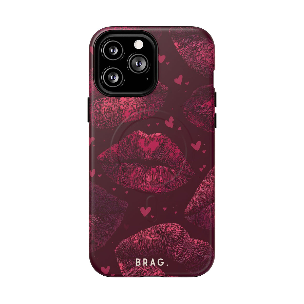 Kiss & Tell MagSafe Tough Phone Case — Magnetic Protective Cover