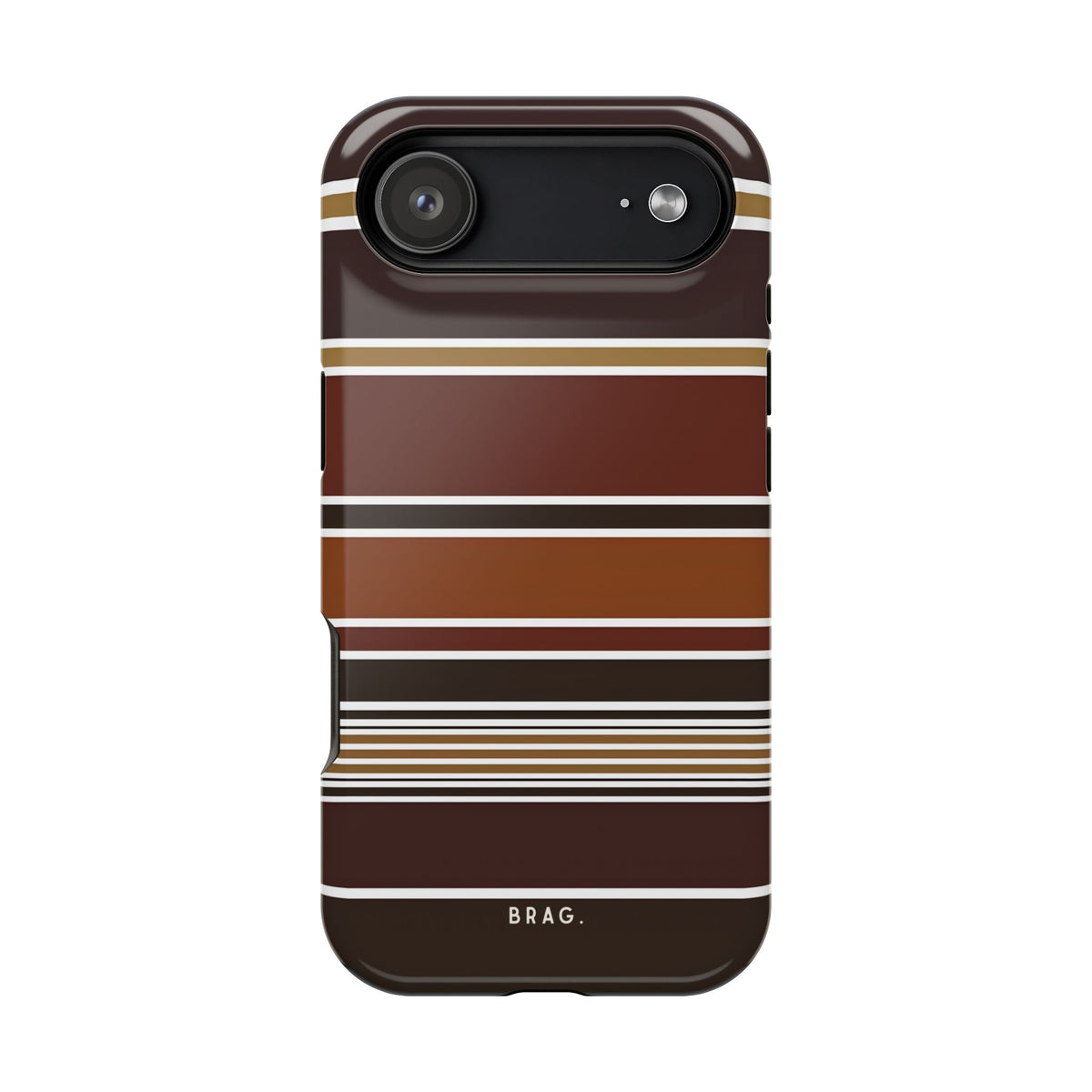 Cocoa Line Magnetic Impact-Resistant Phone Case