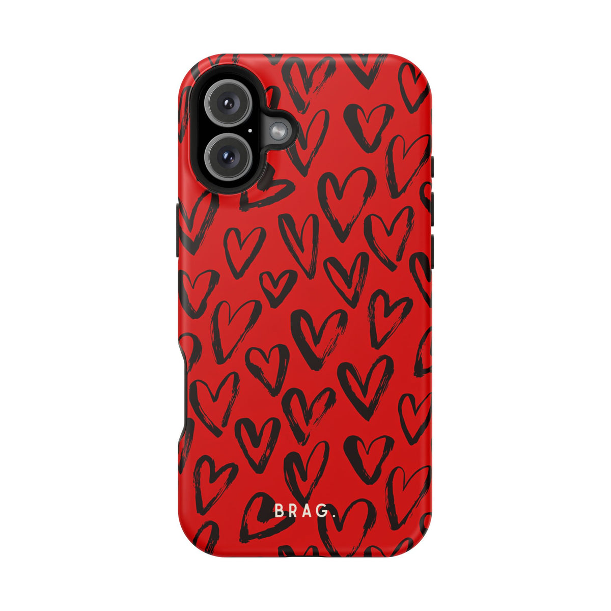 Fire heart Magnetic Impact-Resistant Phone Case
