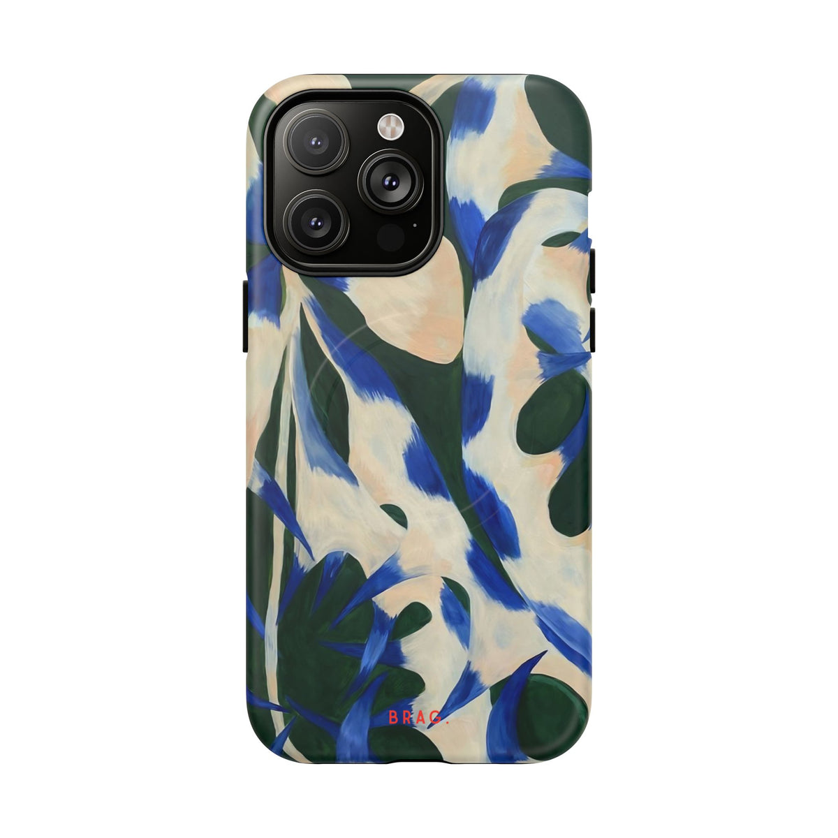 Blue Garden MagSafe Tough Phone Case — Magnetic Protective Cover