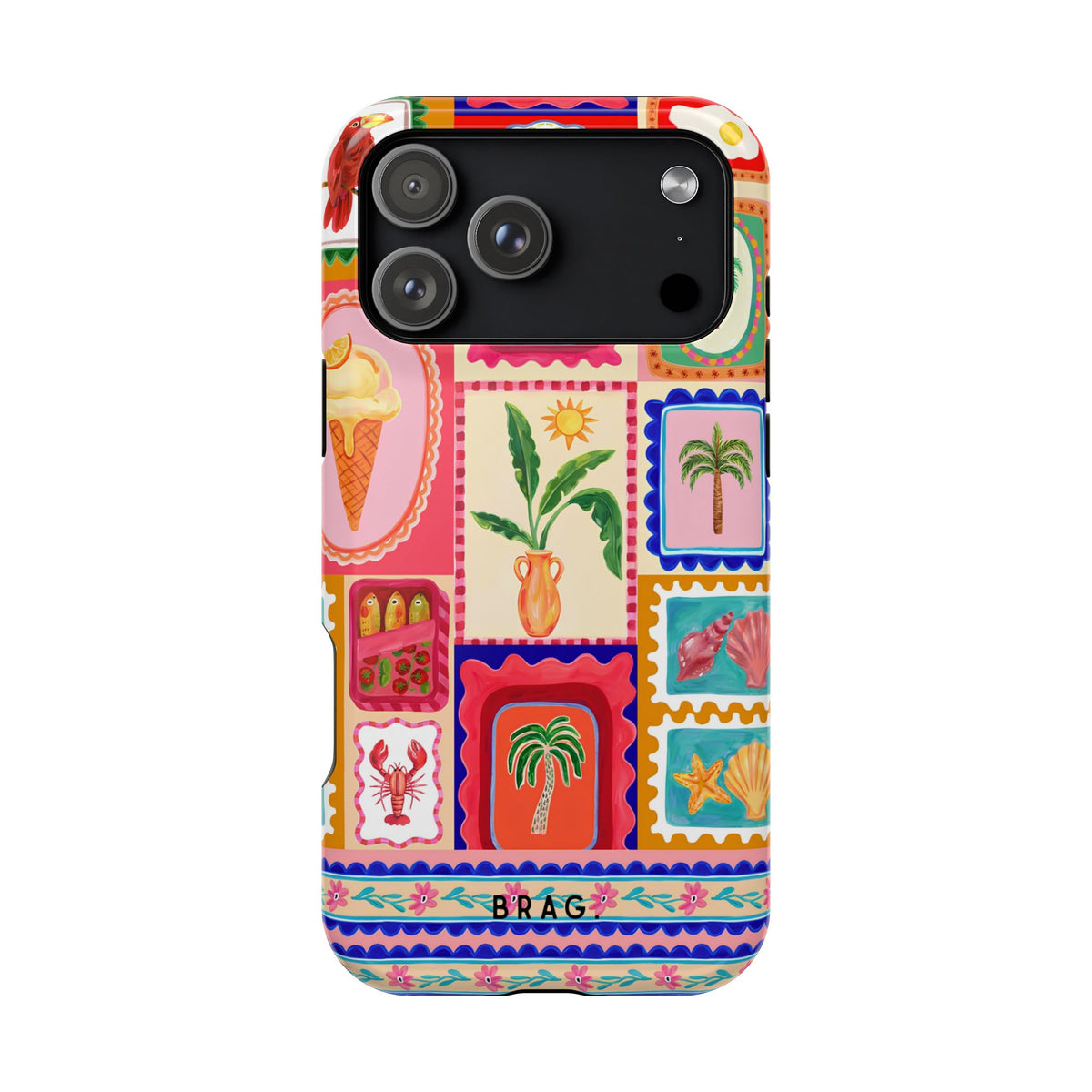 Postcard Magnetic Impact-Resistant Phone Case