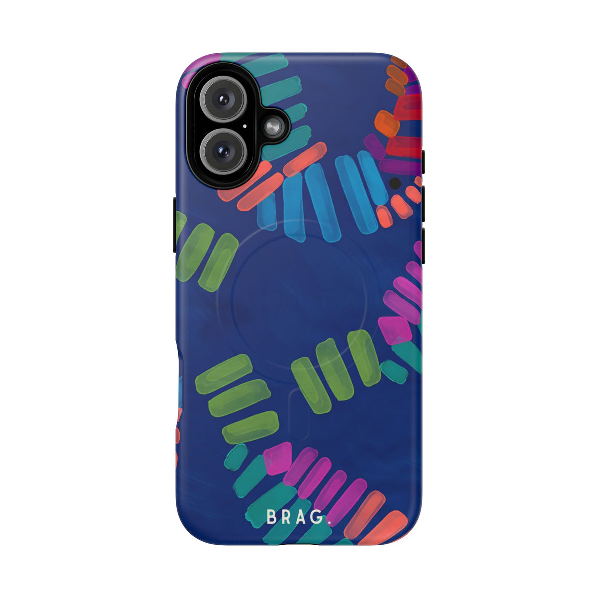 Blue Palm MagSafe Tough Phone Case — Magnetic Protective Cover