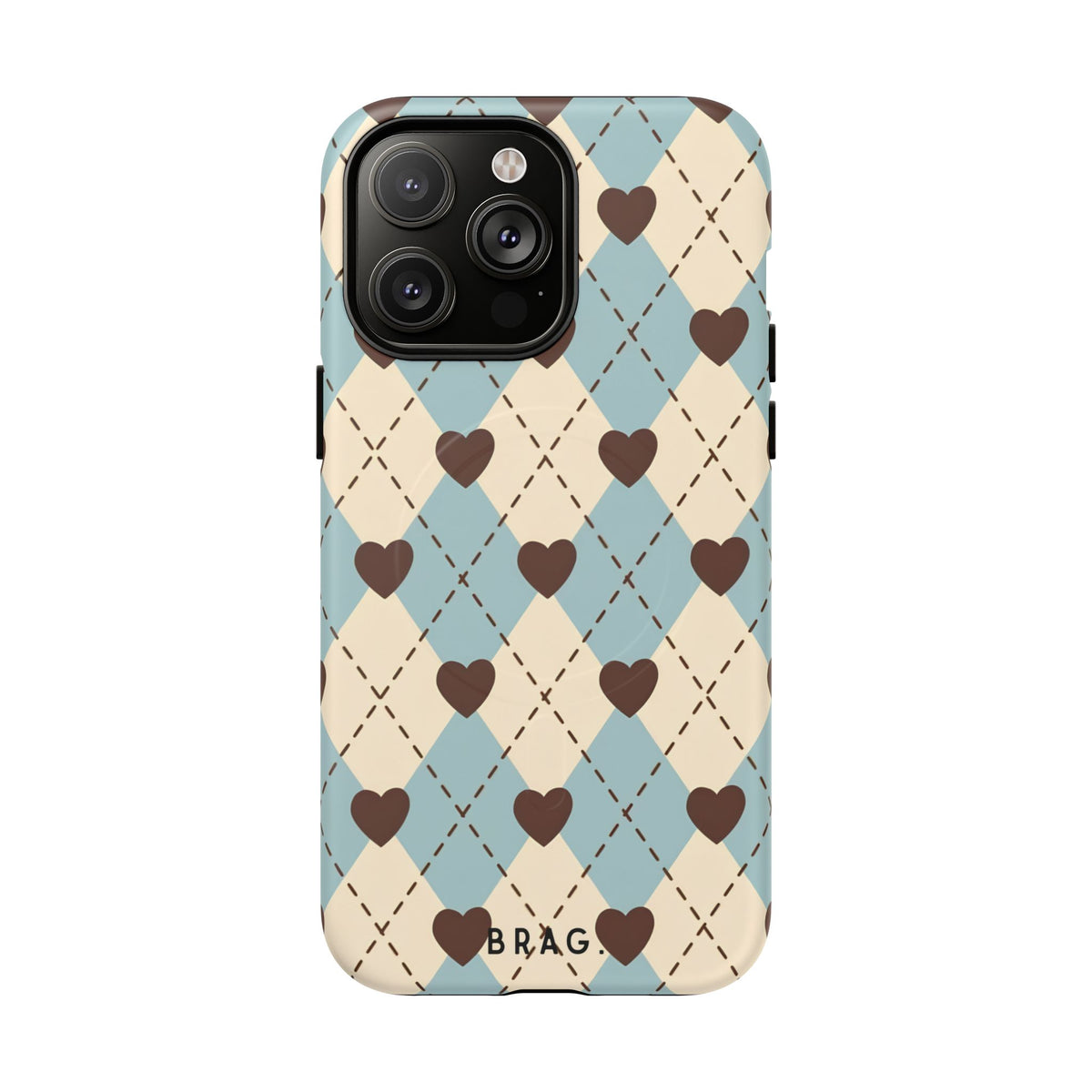 Sweetheart Plaid MagSafe Tough Phone Case — Magnetic Protective Cover