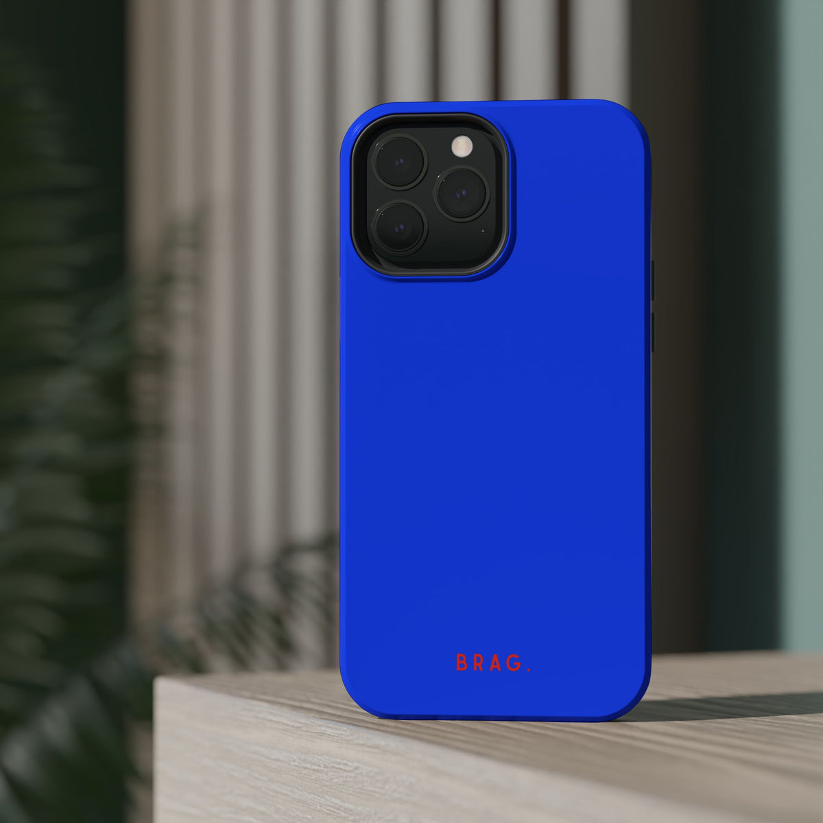 Brag Blue Magnetic Impact-Resistant Phone Case