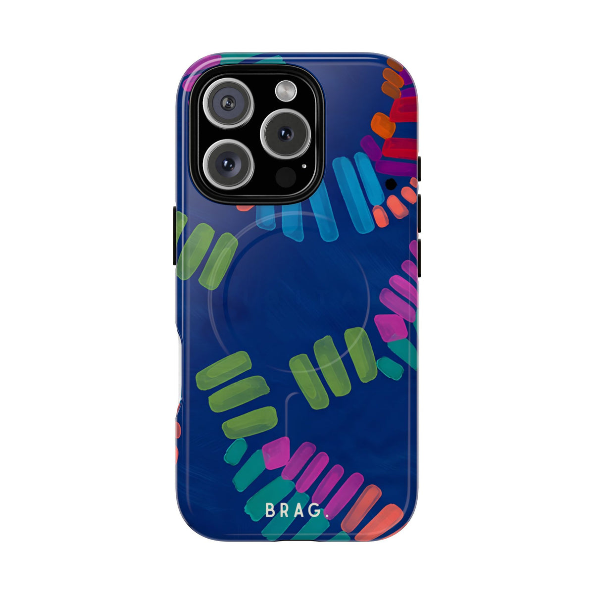 Blue Palm MagSafe Tough Phone Case — Magnetic Protective Cover