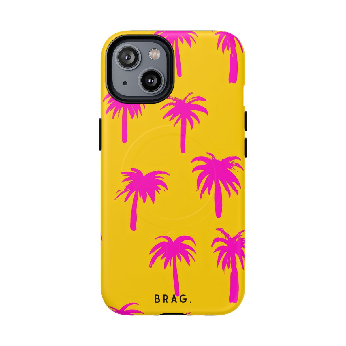 Pink Palms MagSafe Tough Phone Case — Magnetic Protective Cover