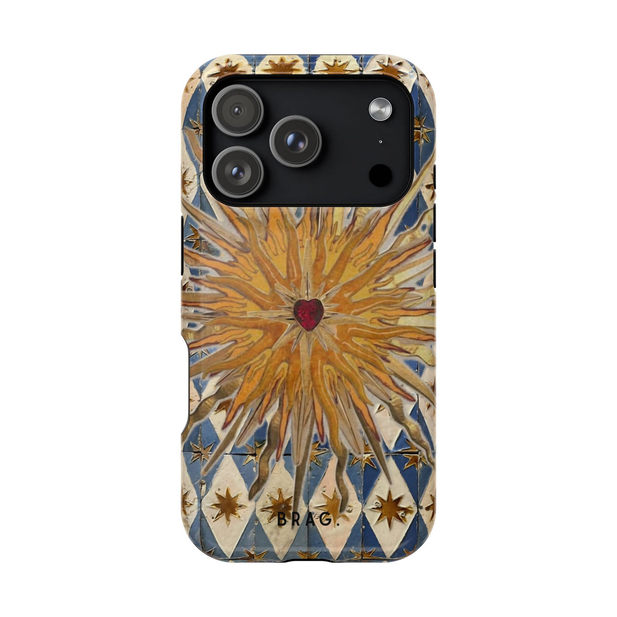 Fortune Heart Magnetic Impact-Resistant Phone Case