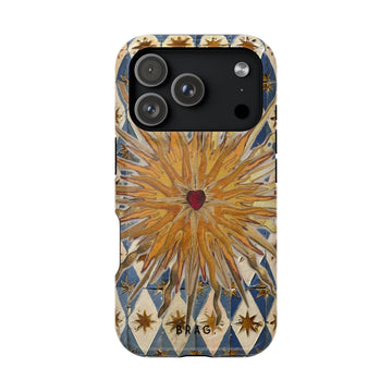 Fortune Heart Magnetic Impact-Resistant Phone Case