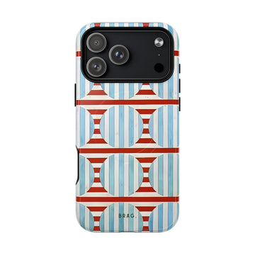 Riviera Stripe MagSafe Tough Phone Case — Magnetic Protective Cover