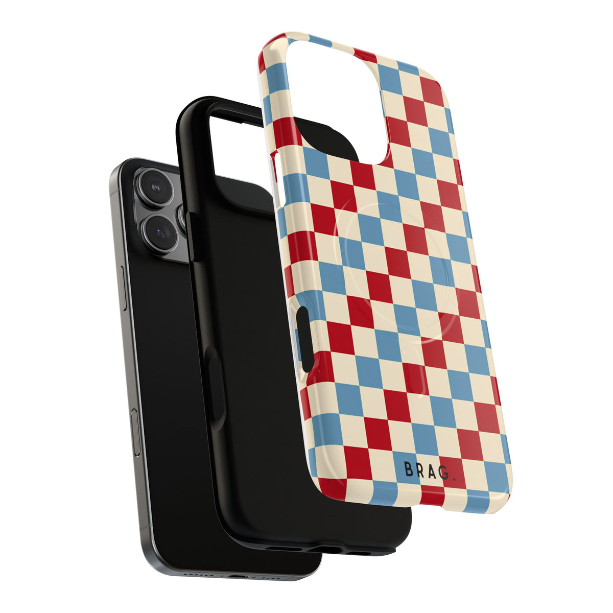 Riviera Tiles MagSafe Tough Phone Case — Magnetic Protective Cover