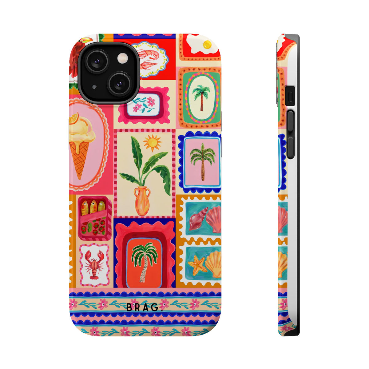 Postcard Magnetic Impact-Resistant Phone Case