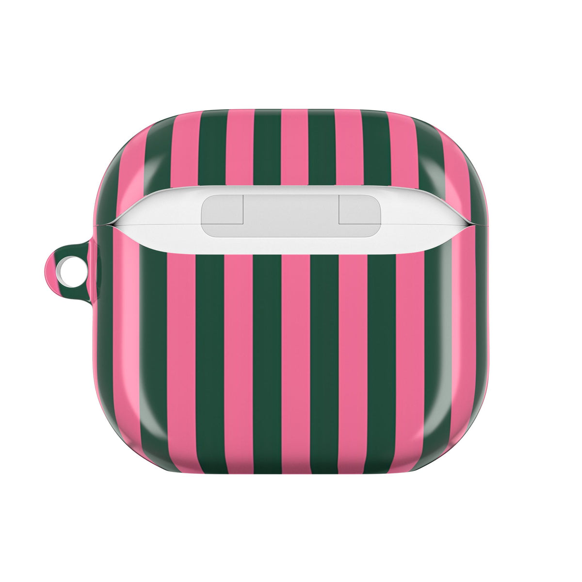 Flamingo Stripe AirPod Case – Slim Protective Charging Case