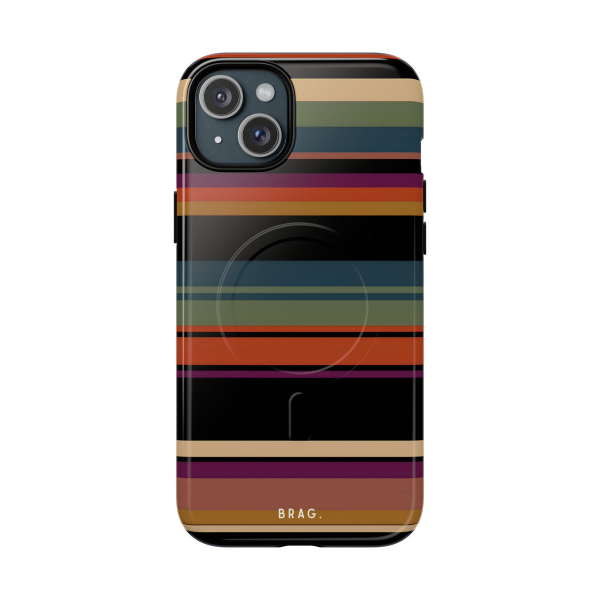 Market Stripe MagSafe Tough Phone Case — Magnetic Protective Cover
