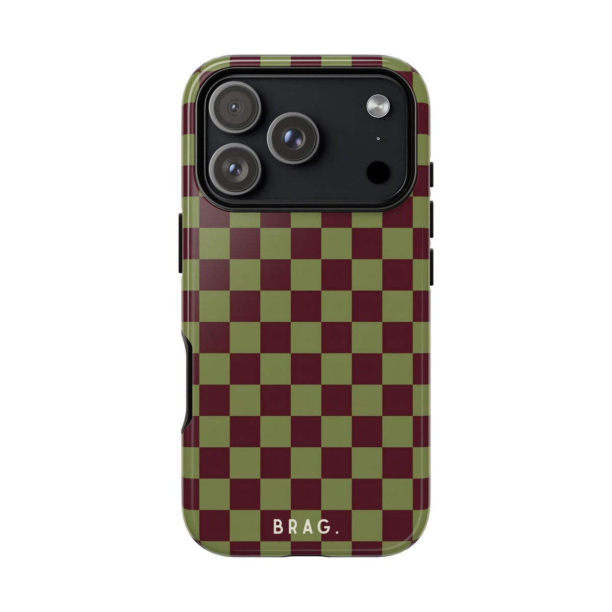 Lucky Check Tough Phone Case – Shockproof Protective iPhone Cover