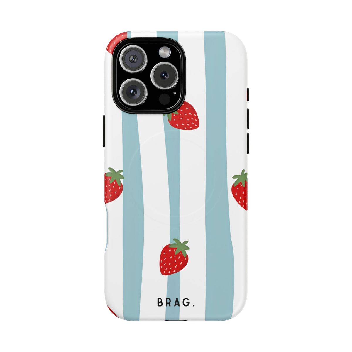 Berry Bloom MagSafe Tough Phone Case — Magnetic Protective Cover