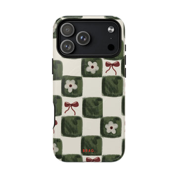 Garden Mosaic MagSafe Tough Phone Case — Magnetic Protective Cover
