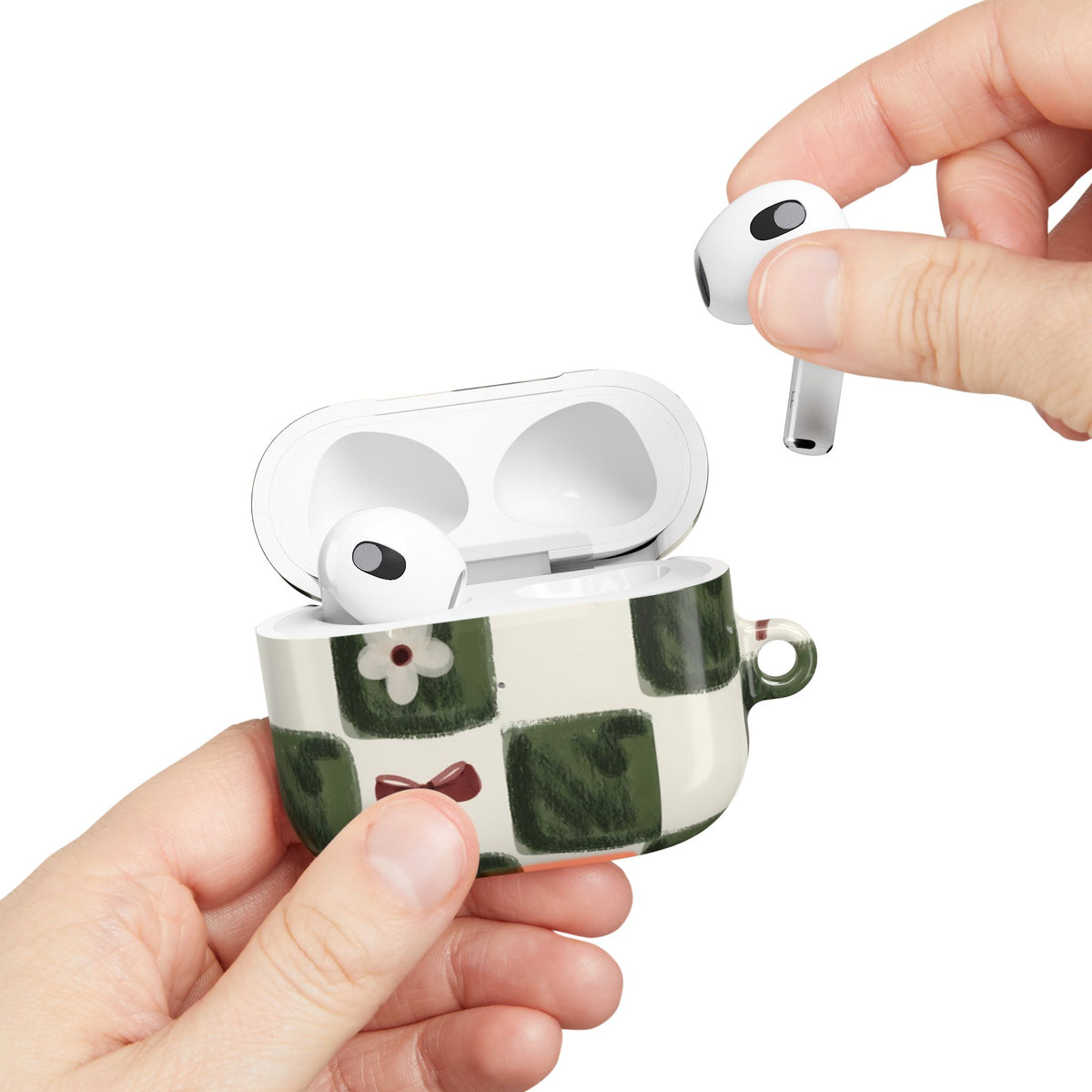 Garden Mosaic AirPod Case – Slim Protective Charging Case