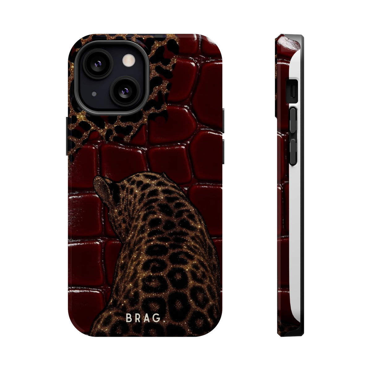 Leopard Lounge Magnetic Impact-Resistant Phone Case