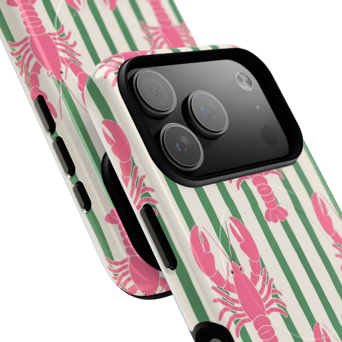 Pink Catch MagSafe Tough Phone Case — Magnetic Protective Cover