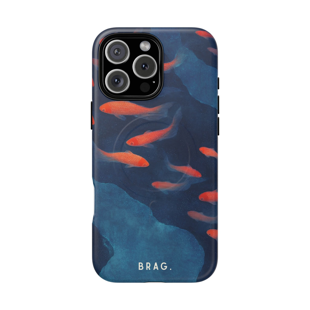 Midnight Swim MagSafe Tough Phone Case — Magnetic Protective Cover