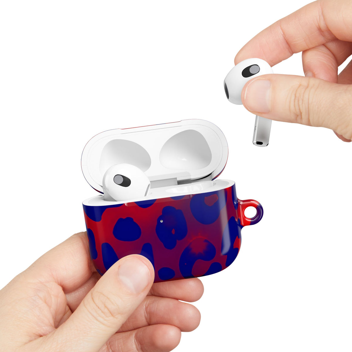 Electric Blue AirPod Case – Slim Protective Charging Case