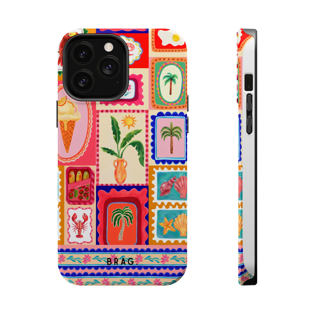 Postcard Magnetic Impact-Resistant Phone Case